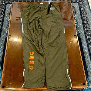 Usmc track suit bottoms/ joggers all three as a bundle